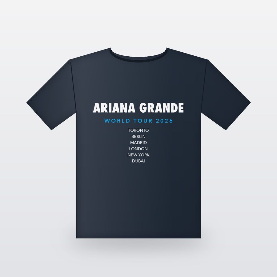 Ariana Grande World Tour Tee