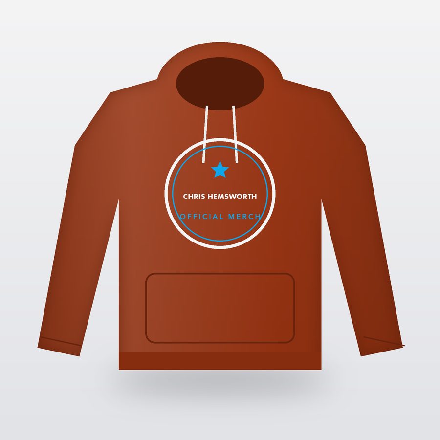 Chris Hemsworth Logo Hoodie