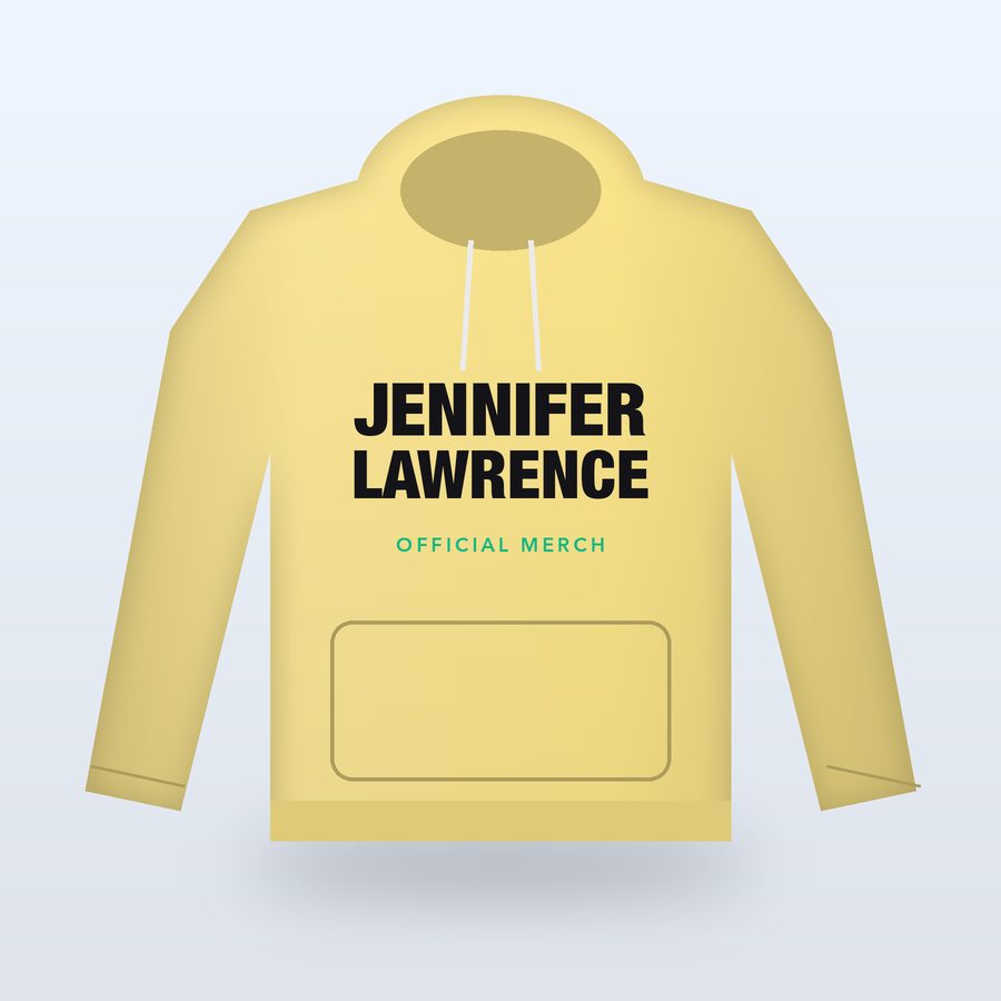 Jennifer Lawrence Logo Hoodie