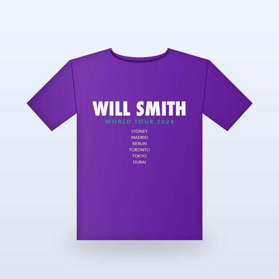 Will Smith World Tour Tee