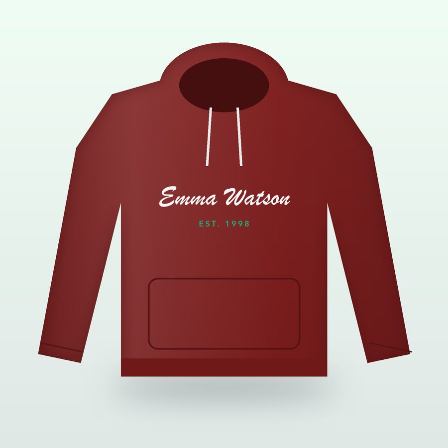 Emma Watson Logo Hoodie