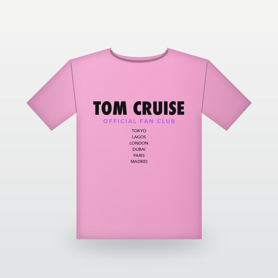 Tom Cruise Fan Club Tee