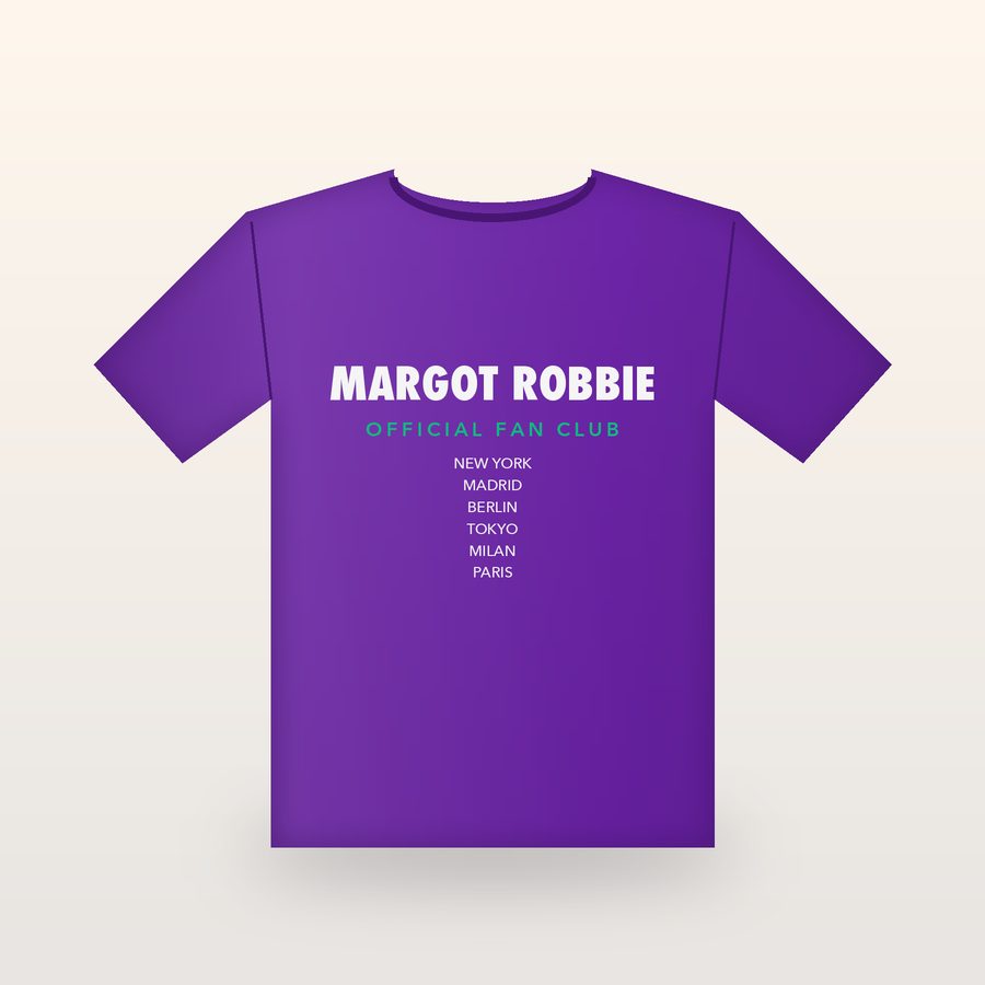 Margot Robbie Fan Club Tee