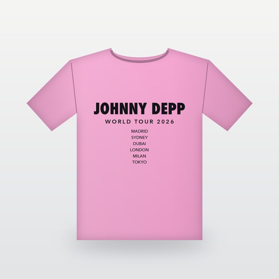 Johnny Depp World Tour Tee