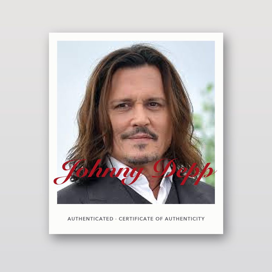 Autographed Johnny Depp 8x10 Photo