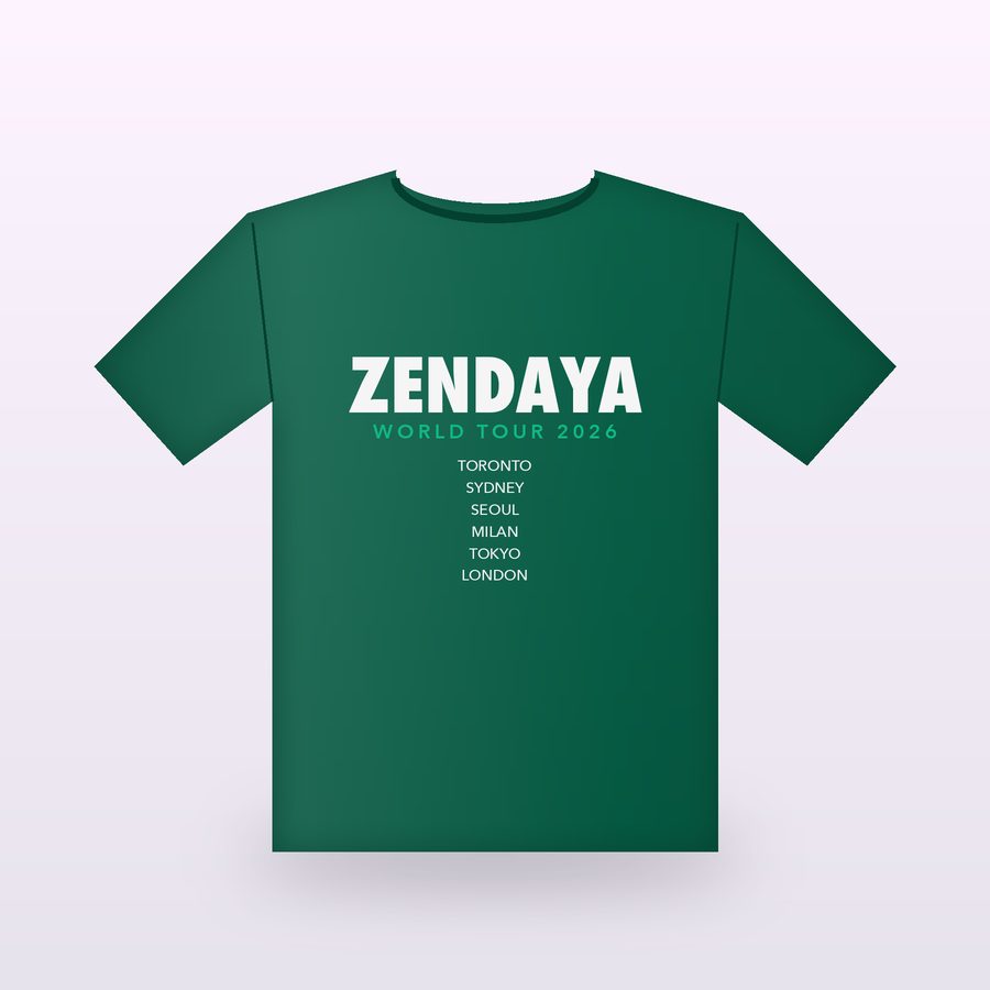 Zendaya World Tour Tee