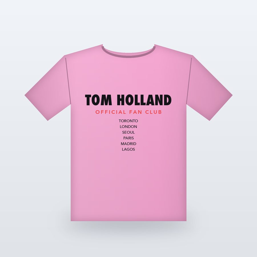 Tom Holland Fan Club Tee