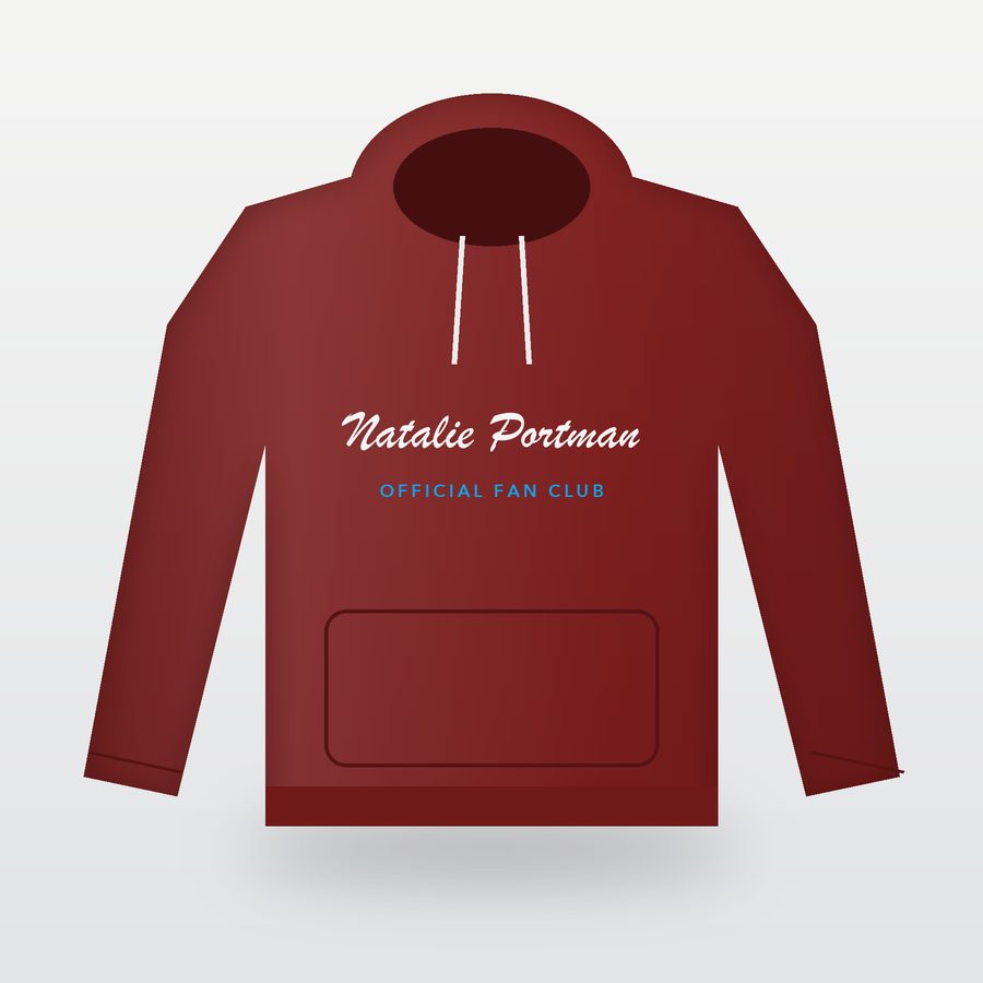 Natalie Portman Logo Hoodie