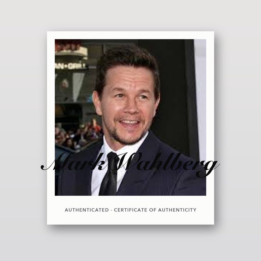 Autographed Mark Wahlberg 8x10 Photo