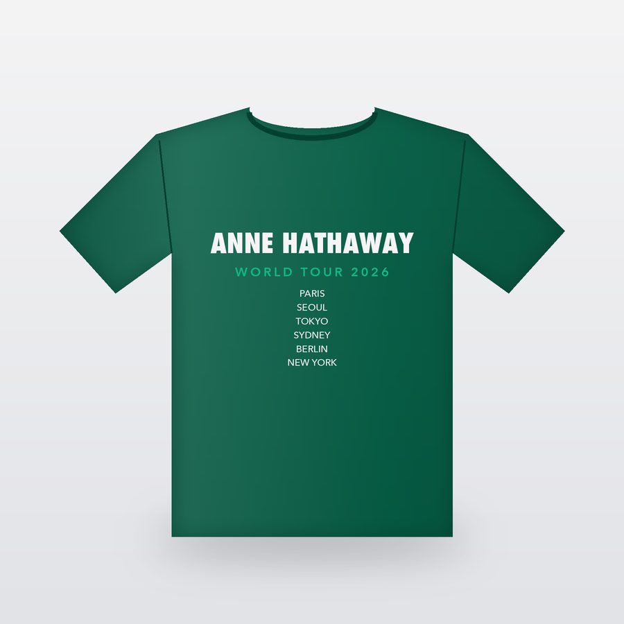 Anne Hathaway World Tour Tee