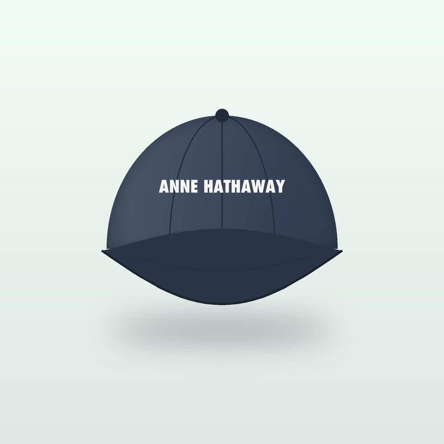 Anne Hathaway Dad Cap
