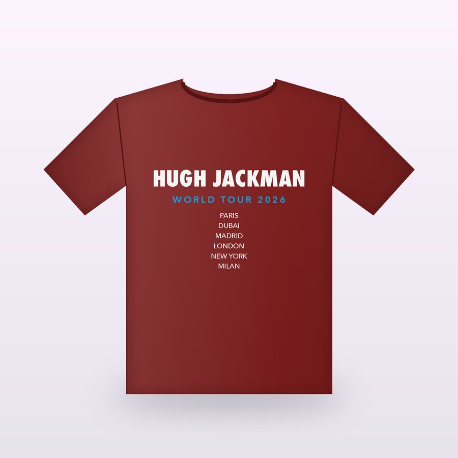 Hugh Jackman World Tour Tee