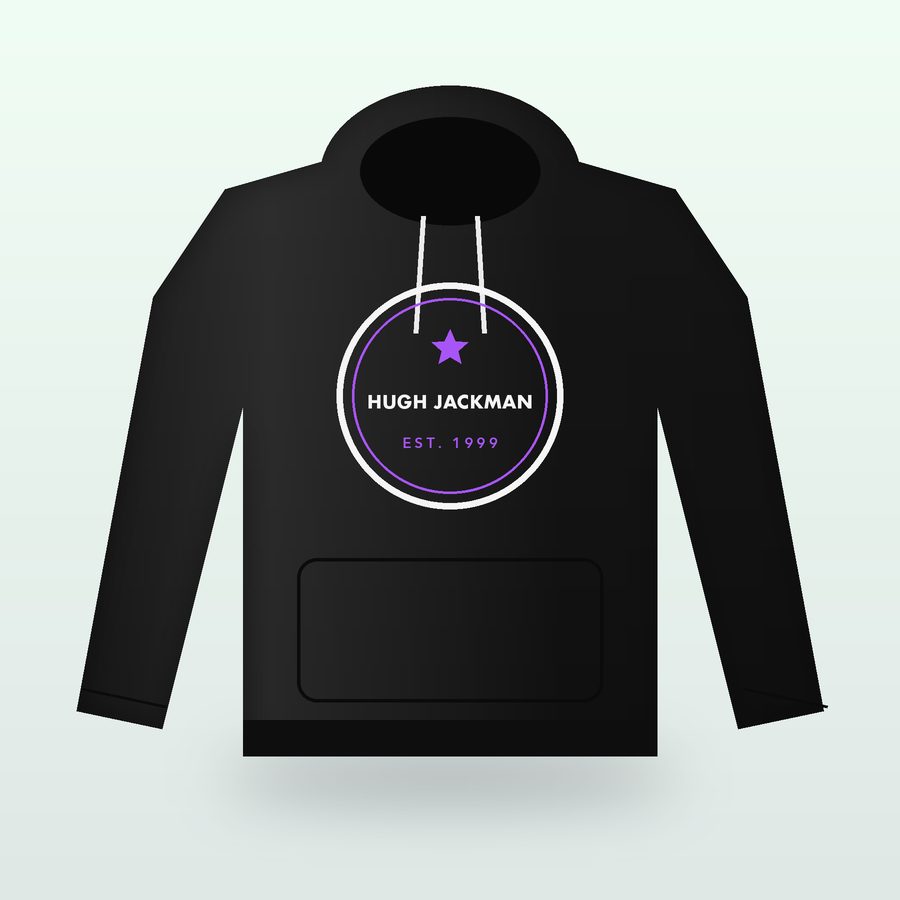Hugh Jackman Logo Hoodie