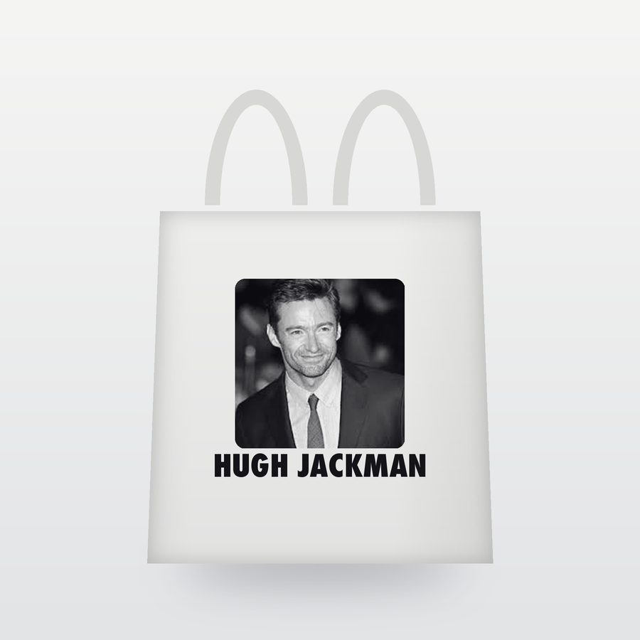 Hugh Jackman Canvas Tote
