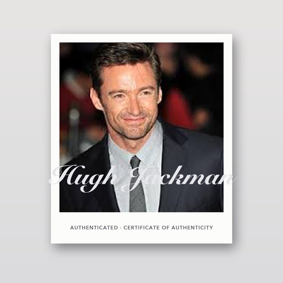 Autographed Hugh Jackman 8x10 Photo