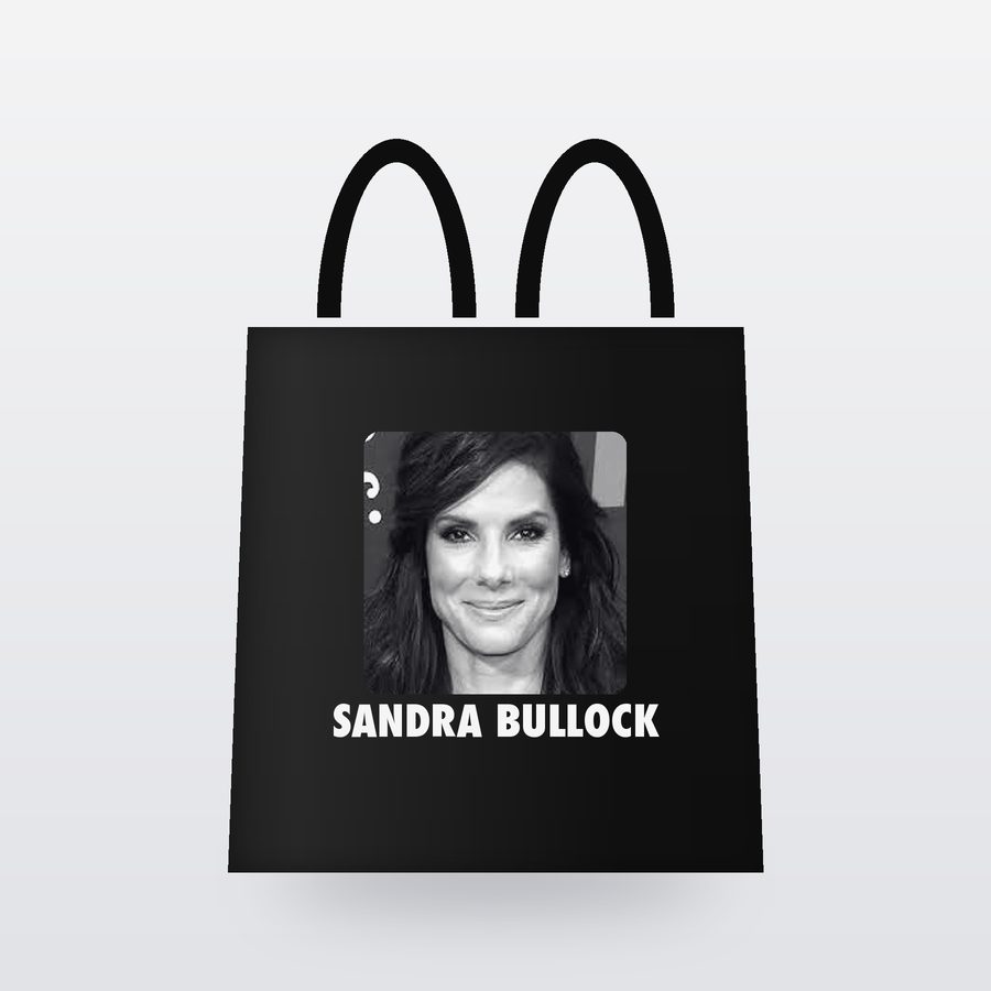 Sandra Bullock Canvas Tote