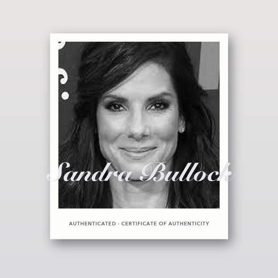 Autographed Sandra Bullock 8x10 Photo