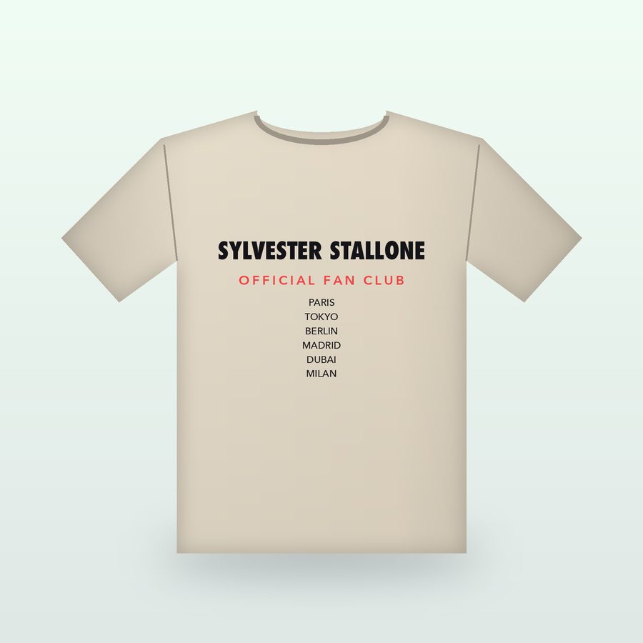 Sylvester Stallone Fan Club Tee