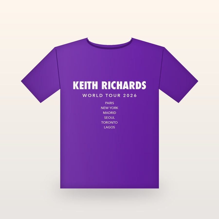 Keith Richards World Tour Tee