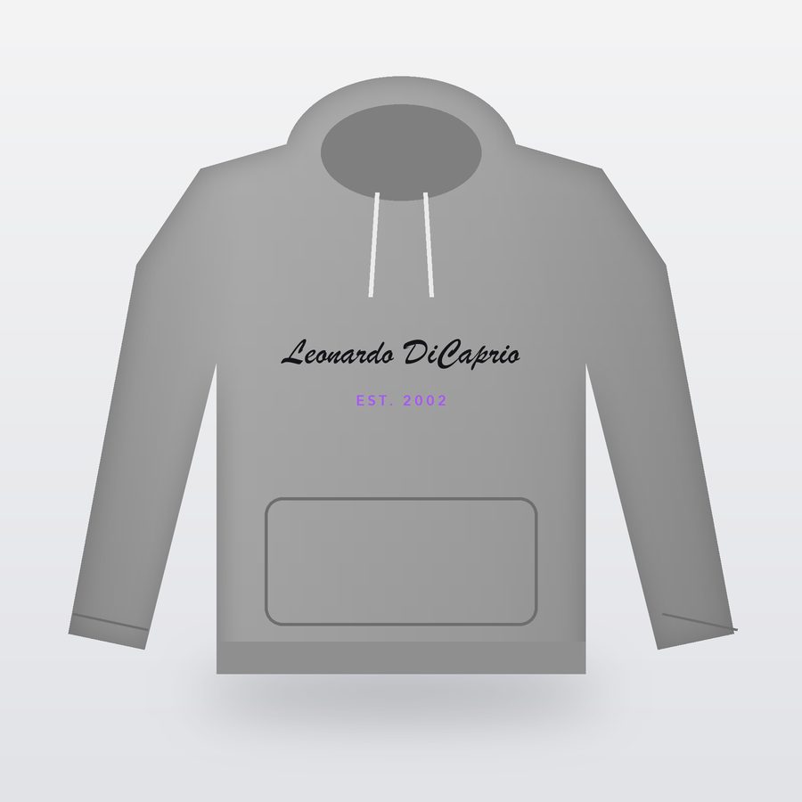 Leonardo DiCaprio Logo Hoodie