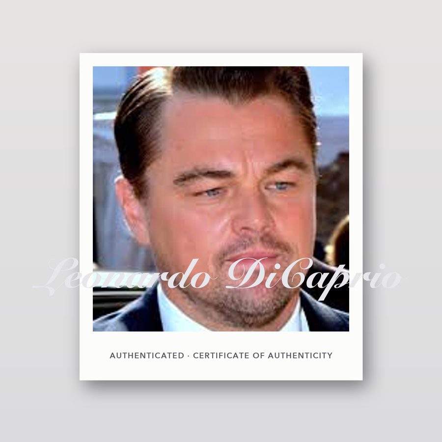 Autographed Leonardo DiCaprio 8x10 Photo